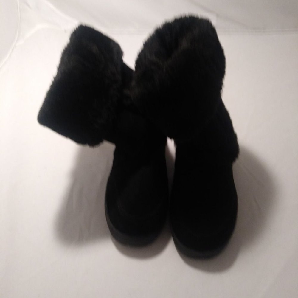 Style & Co Black Witty Cold Weather Boots